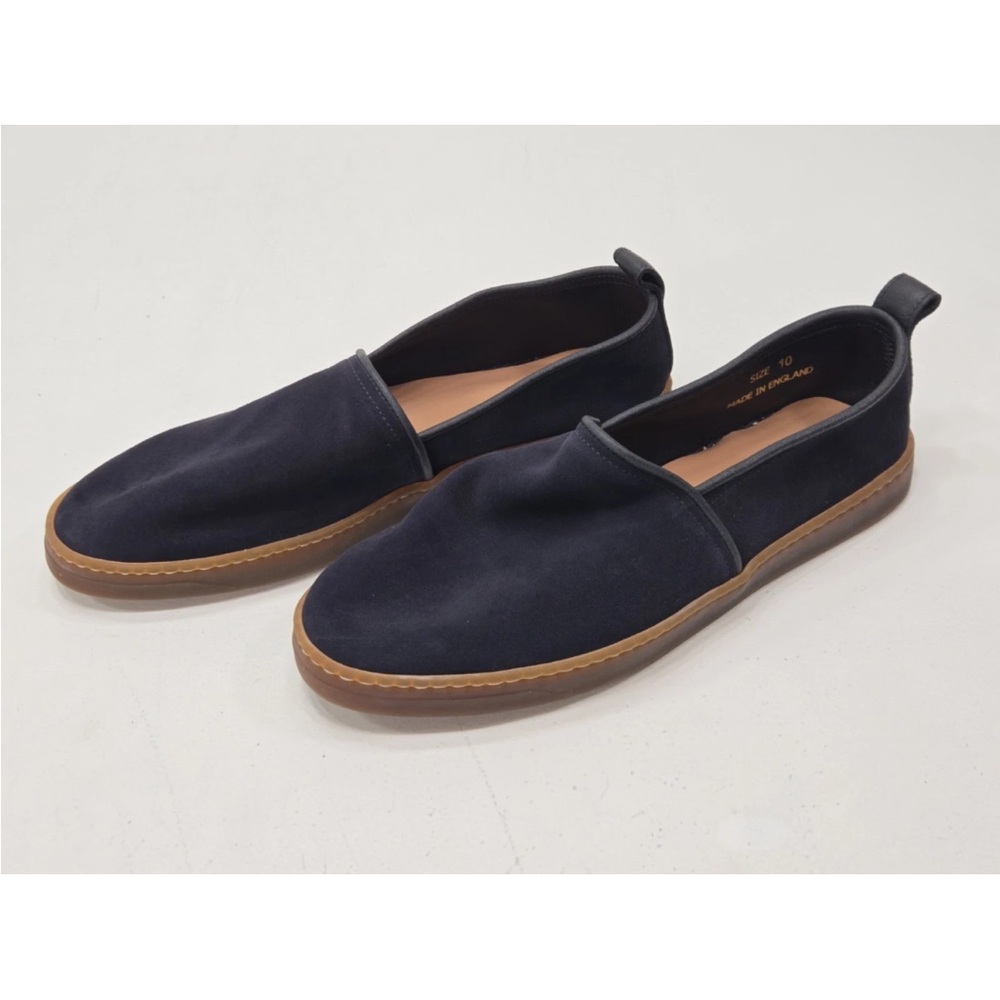 Goral England Hemingsworth Dali Espadrille Handmade Suede UK 10 US 11 Mens